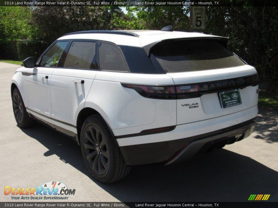 2019 Land Rover Range Rover Velar R-Dynamic SE Fuji White / Ebony Photo #12