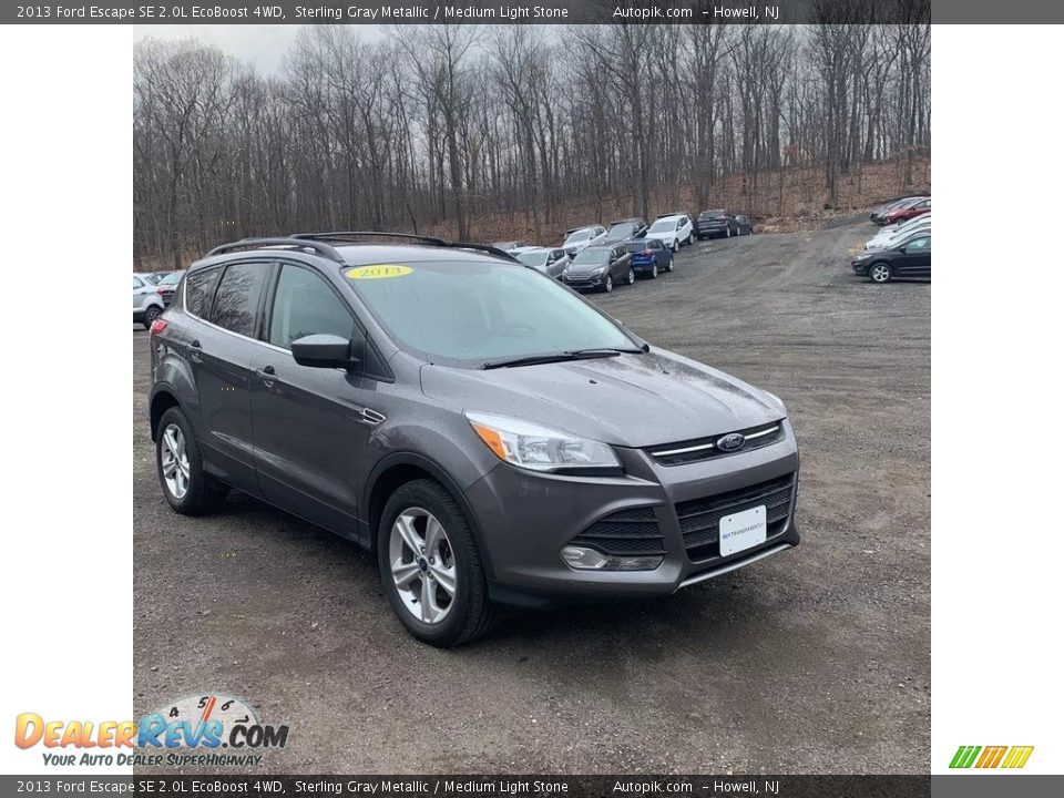 2013 Ford Escape SE 2.0L EcoBoost 4WD Sterling Gray Metallic / Medium Light Stone Photo #7