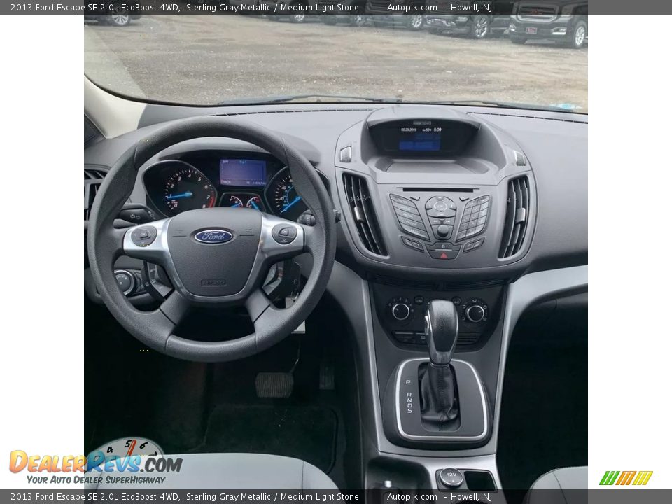 2013 Ford Escape SE 2.0L EcoBoost 4WD Sterling Gray Metallic / Medium Light Stone Photo #14
