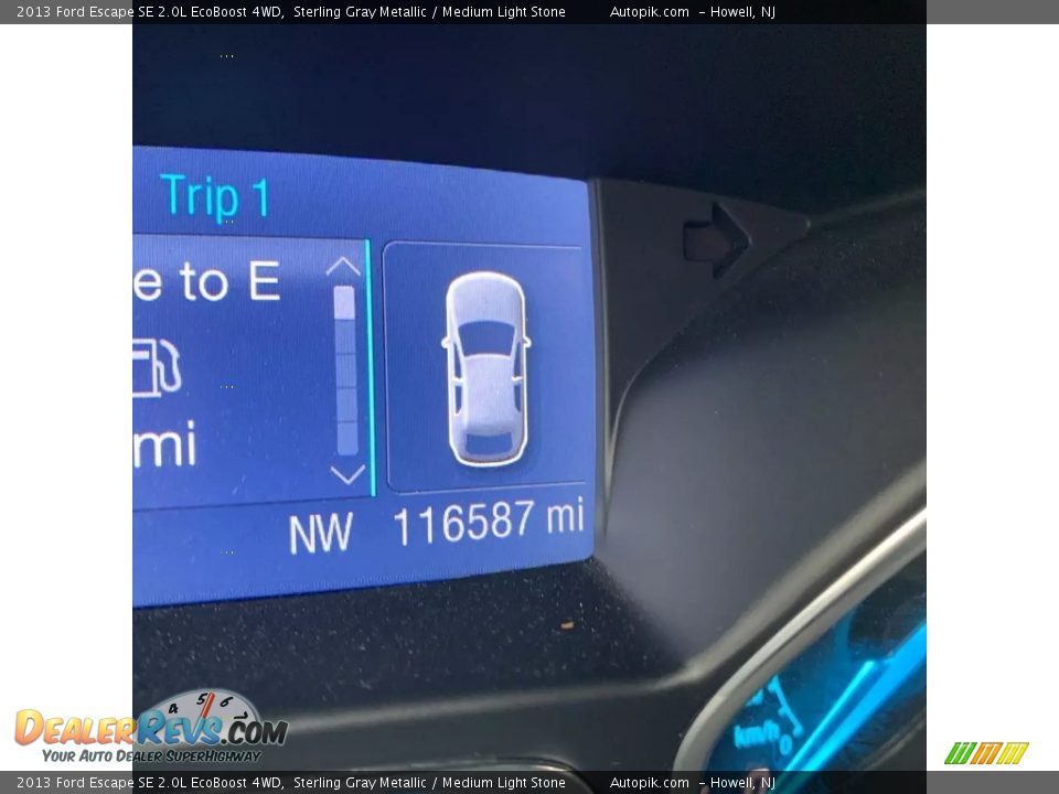 2013 Ford Escape SE 2.0L EcoBoost 4WD Sterling Gray Metallic / Medium Light Stone Photo #15