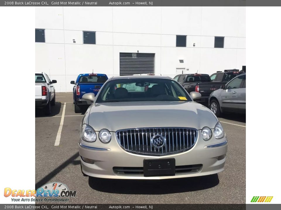2008 Buick LaCrosse CXL Gold Mist Metallic / Neutral Photo #8