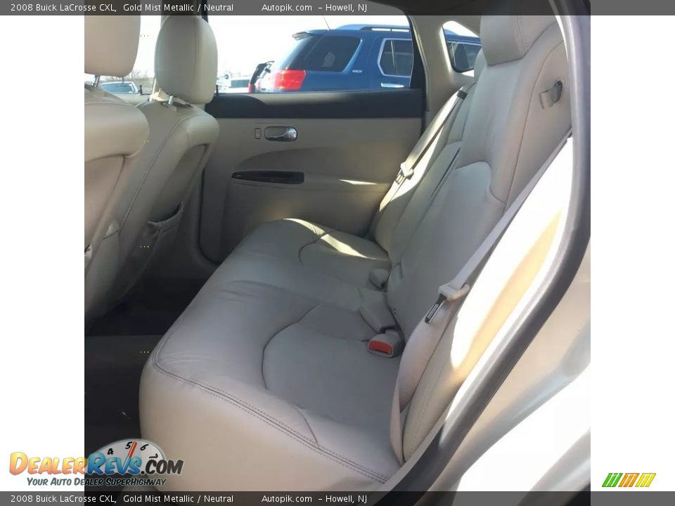 2008 Buick LaCrosse CXL Gold Mist Metallic / Neutral Photo #11