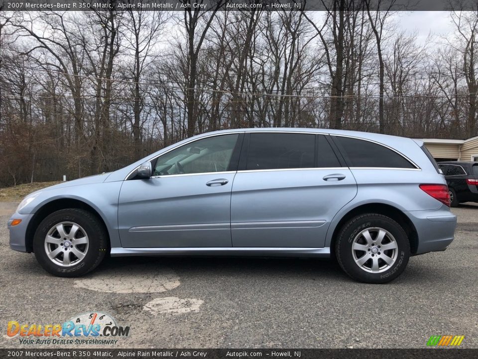 2007 Mercedes-Benz R 350 4Matic Alpine Rain Metallic / Ash Grey Photo #2