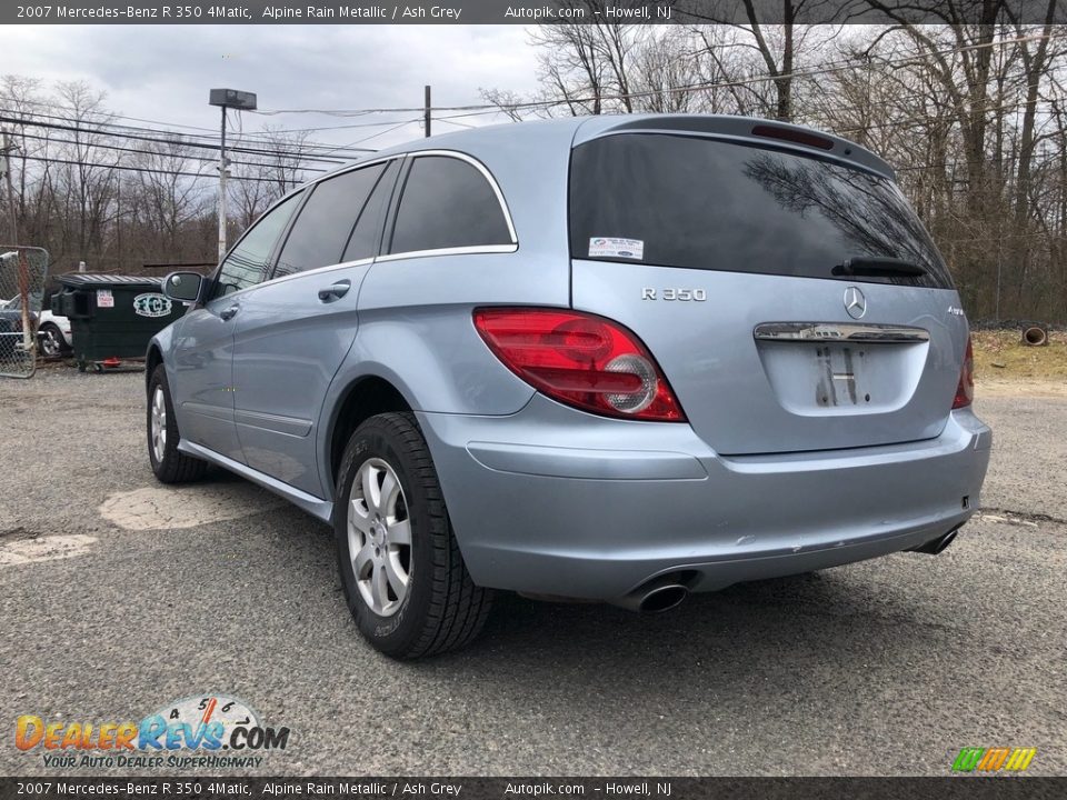 2007 Mercedes-Benz R 350 4Matic Alpine Rain Metallic / Ash Grey Photo #3