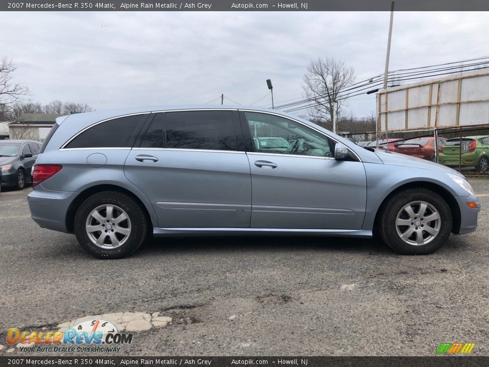 2007 Mercedes-Benz R 350 4Matic Alpine Rain Metallic / Ash Grey Photo #5