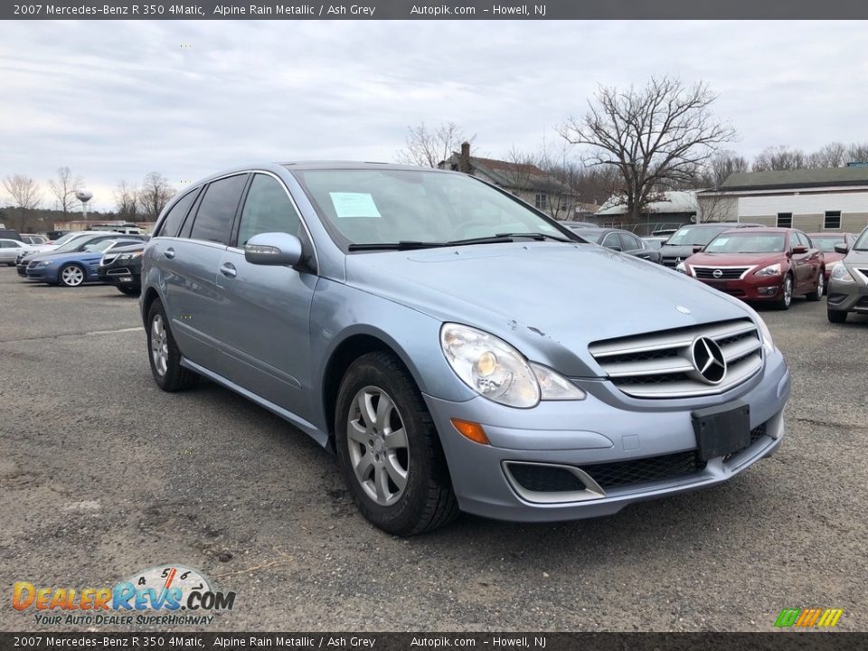 2007 Mercedes-Benz R 350 4Matic Alpine Rain Metallic / Ash Grey Photo #6