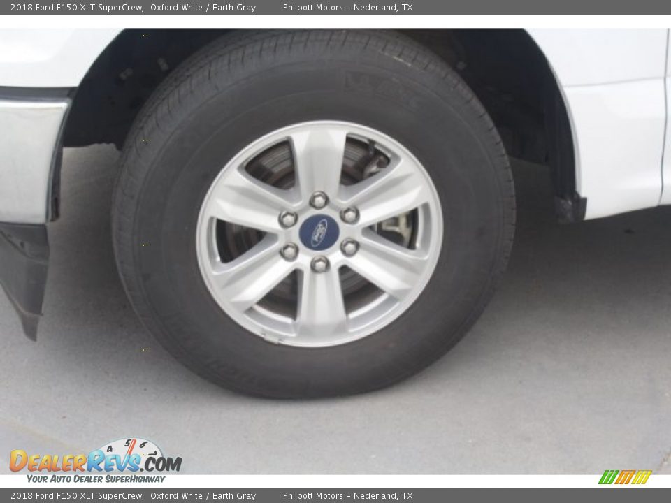 2018 Ford F150 XLT SuperCrew Oxford White / Earth Gray Photo #5