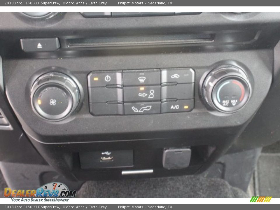 2018 Ford F150 XLT SuperCrew Oxford White / Earth Gray Photo #12