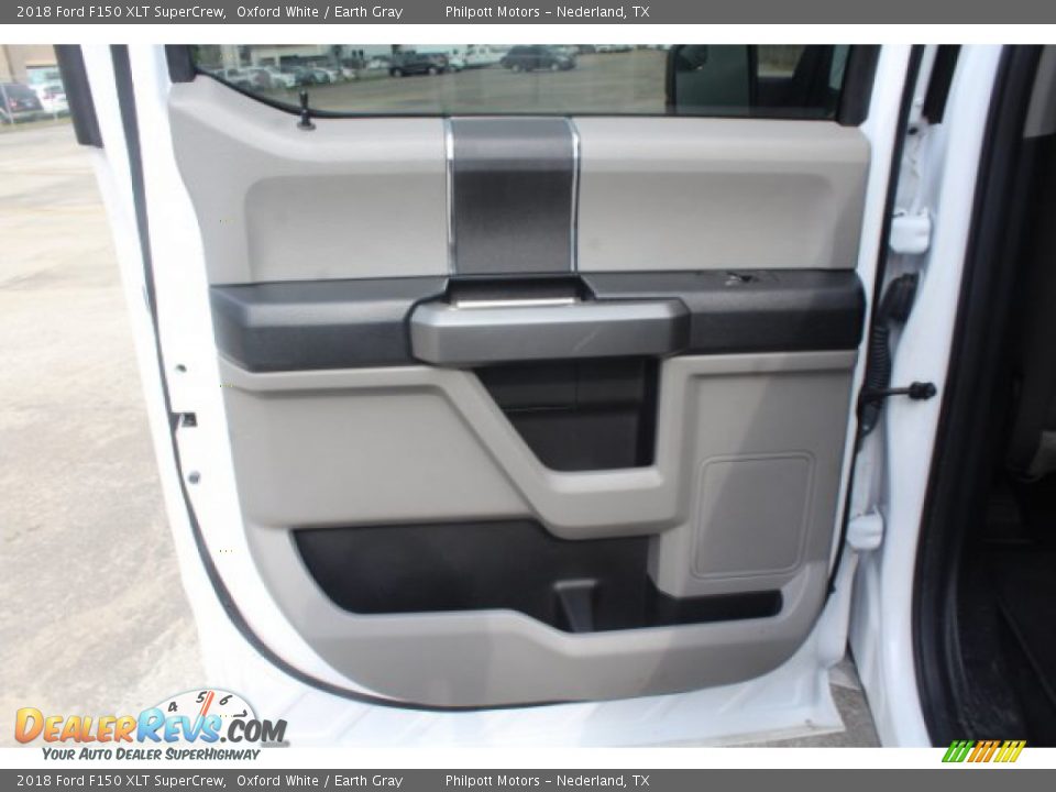 2018 Ford F150 XLT SuperCrew Oxford White / Earth Gray Photo #16