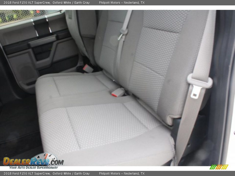 2018 Ford F150 XLT SuperCrew Oxford White / Earth Gray Photo #17