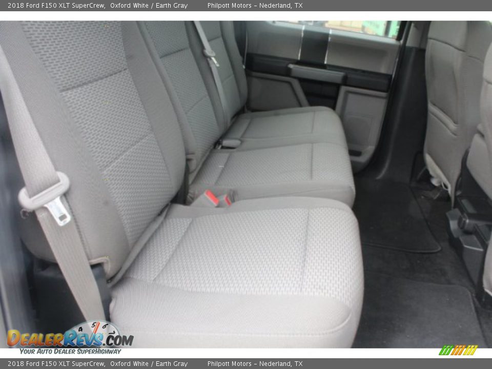 2018 Ford F150 XLT SuperCrew Oxford White / Earth Gray Photo #22