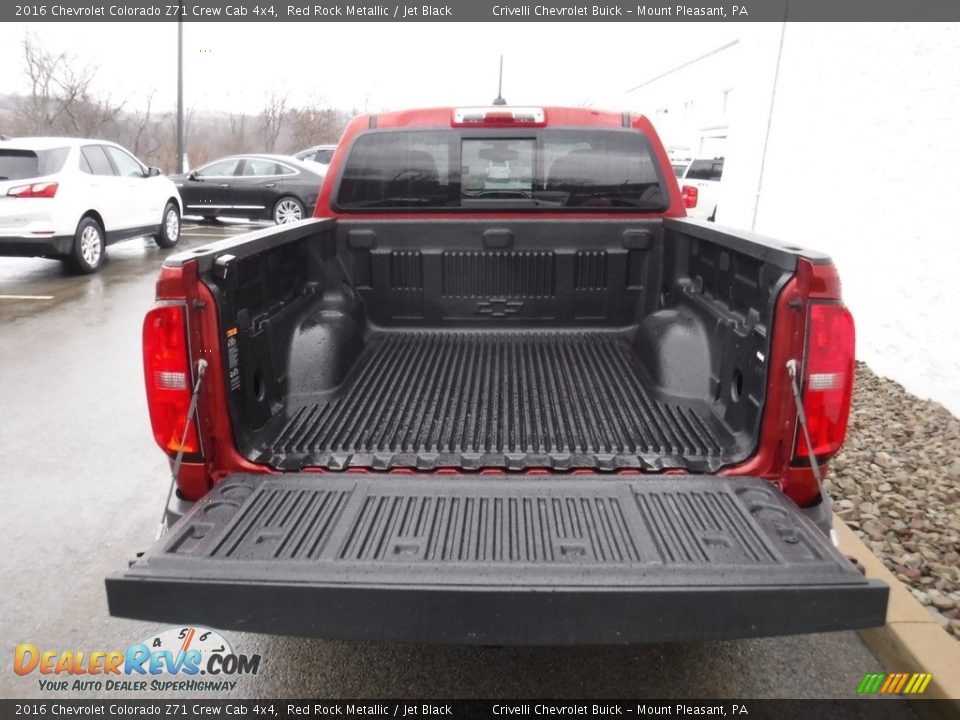 2016 Chevrolet Colorado Z71 Crew Cab 4x4 Red Rock Metallic / Jet Black Photo #11