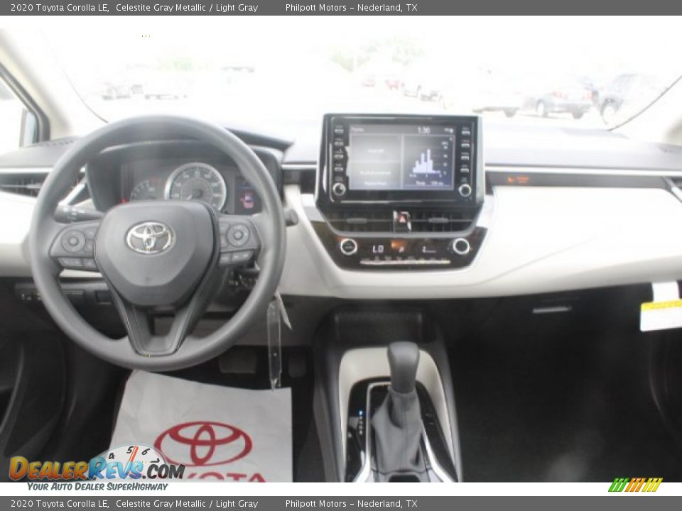 2020 Toyota Corolla LE Celestite Gray Metallic / Light Gray Photo #18