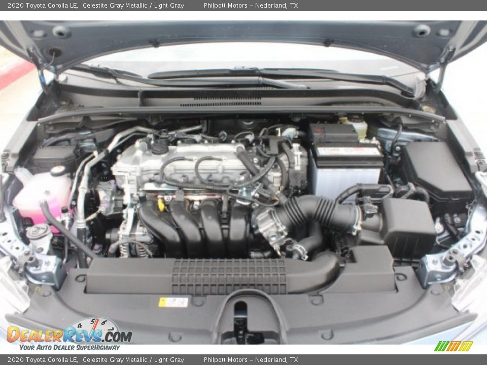 2020 Toyota Corolla LE Celestite Gray Metallic / Light Gray Photo #21