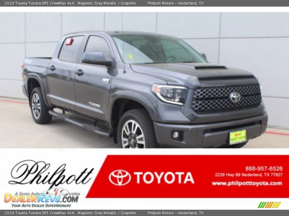 2019 Toyota Tundra SR5 CrewMax 4x4 Magnetic Gray Metallic / Graphite Photo #1