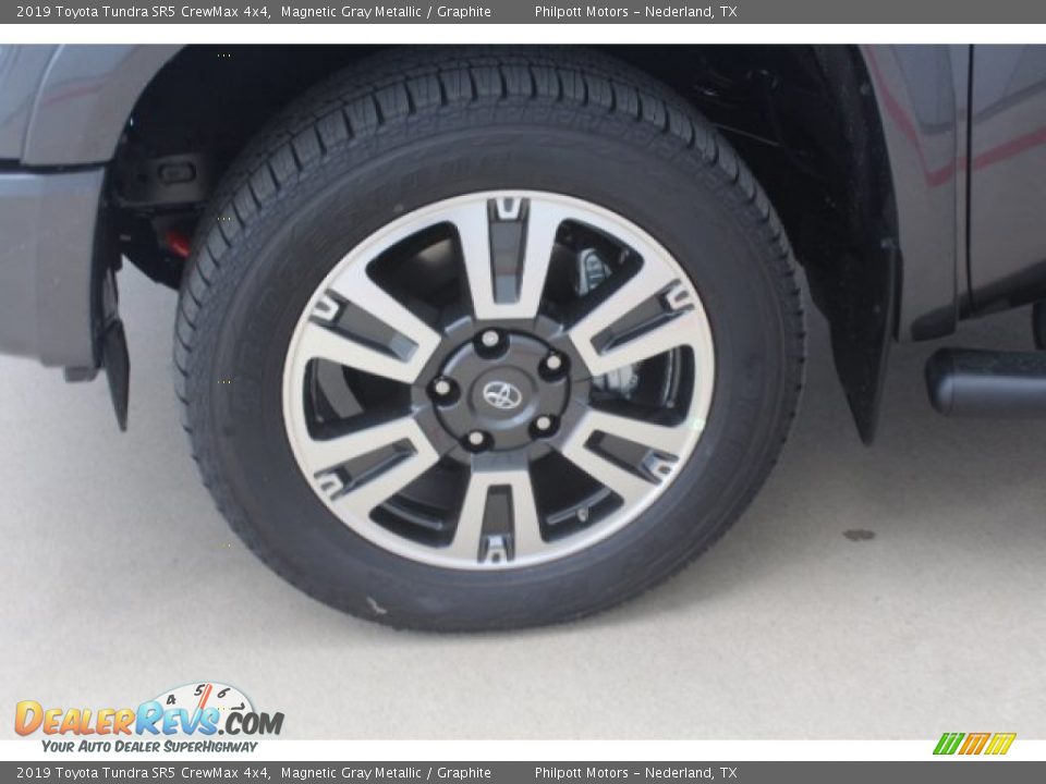 2019 Toyota Tundra SR5 CrewMax 4x4 Magnetic Gray Metallic / Graphite Photo #5