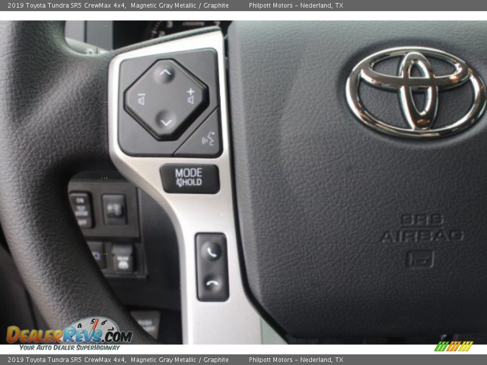 2019 Toyota Tundra SR5 CrewMax 4x4 Magnetic Gray Metallic / Graphite Photo #15