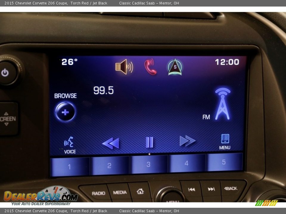 2015 Chevrolet Corvette Z06 Coupe Torch Red / Jet Black Photo #13