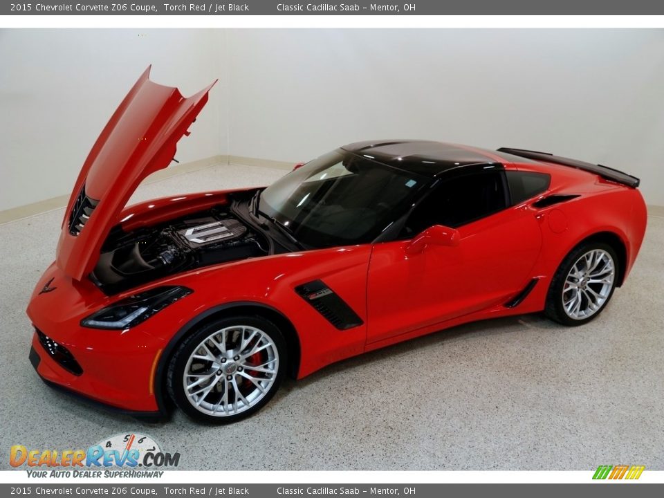 2015 Chevrolet Corvette Z06 Coupe Torch Red / Jet Black Photo #22