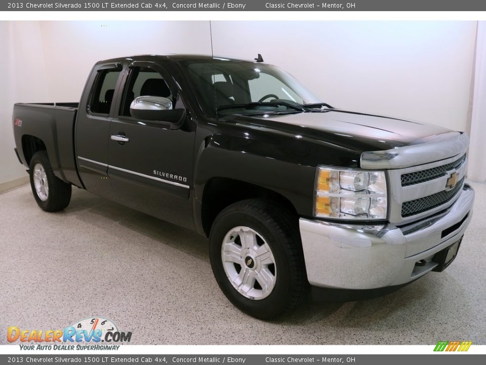 2013 Chevrolet Silverado 1500 LT Extended Cab 4x4 Concord Metallic / Ebony Photo #1