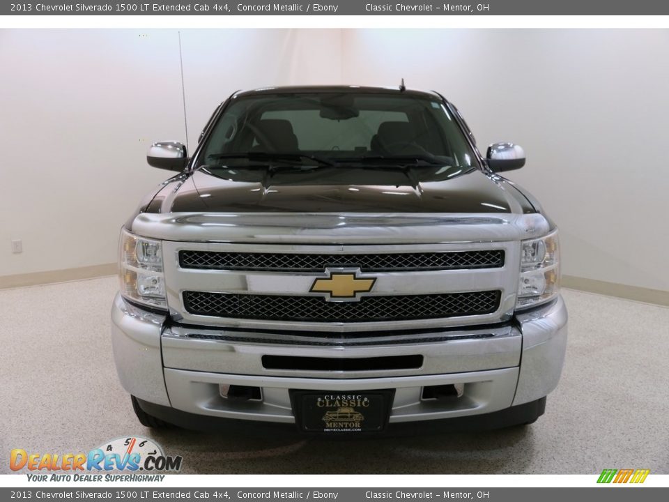 2013 Chevrolet Silverado 1500 LT Extended Cab 4x4 Concord Metallic / Ebony Photo #2