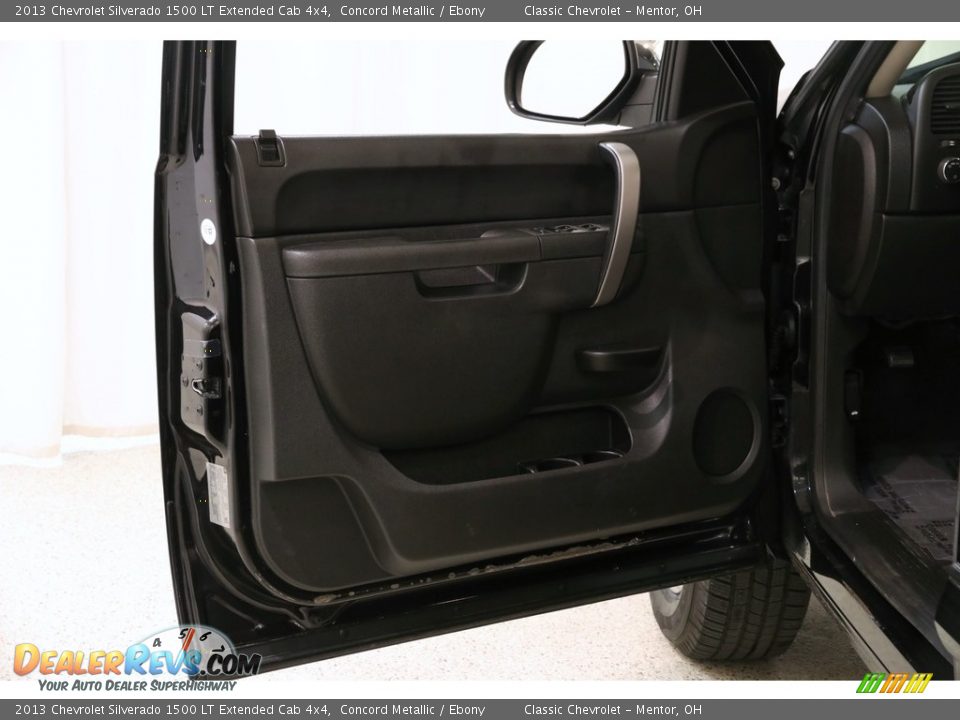 2013 Chevrolet Silverado 1500 LT Extended Cab 4x4 Concord Metallic / Ebony Photo #4