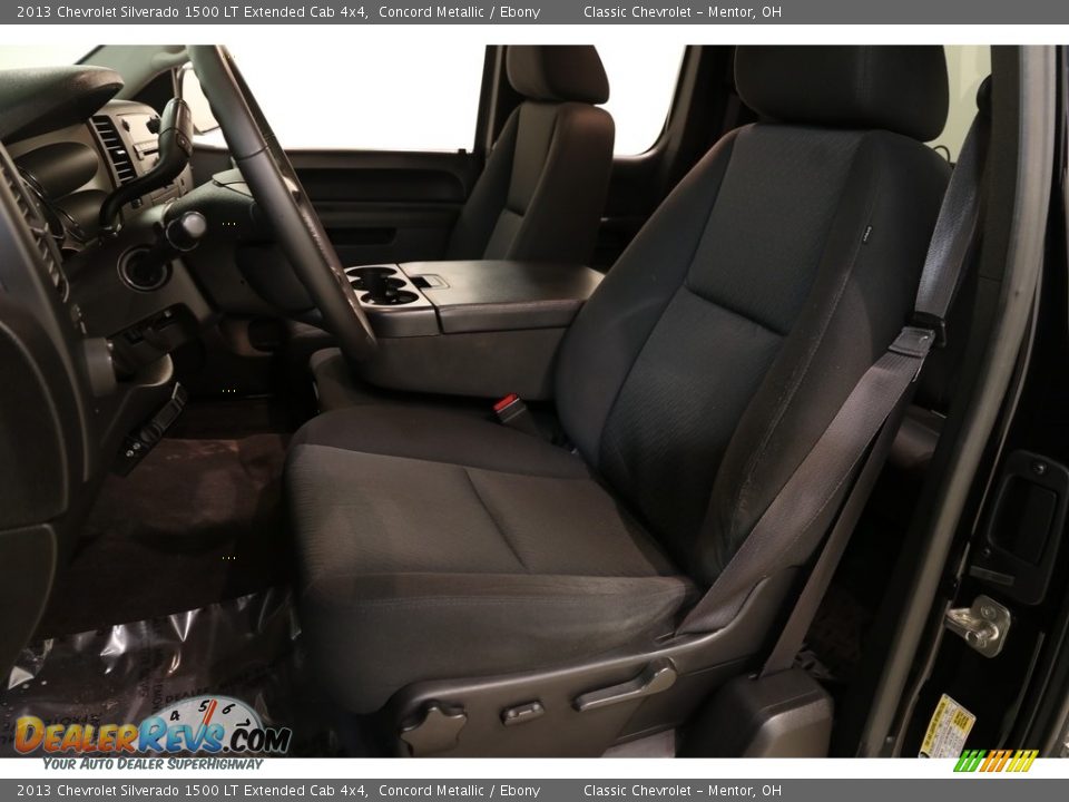 2013 Chevrolet Silverado 1500 LT Extended Cab 4x4 Concord Metallic / Ebony Photo #5