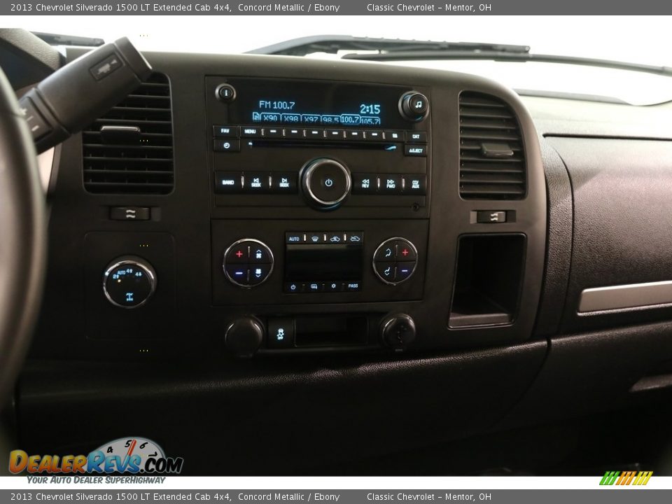 2013 Chevrolet Silverado 1500 LT Extended Cab 4x4 Concord Metallic / Ebony Photo #9