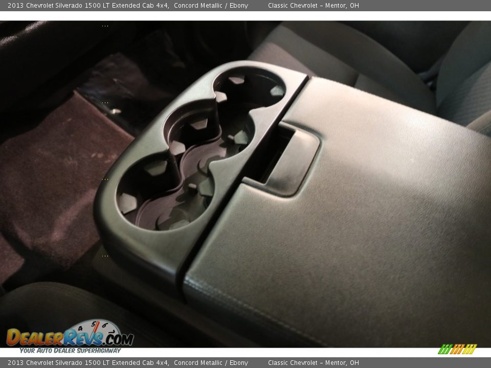 2013 Chevrolet Silverado 1500 LT Extended Cab 4x4 Concord Metallic / Ebony Photo #10