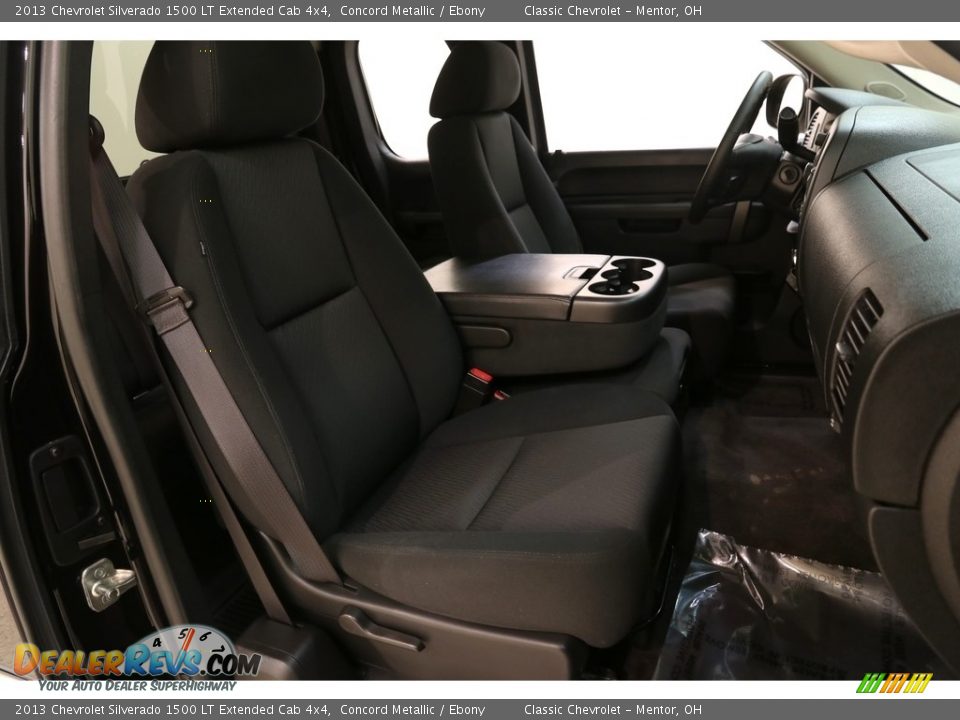 2013 Chevrolet Silverado 1500 LT Extended Cab 4x4 Concord Metallic / Ebony Photo #11