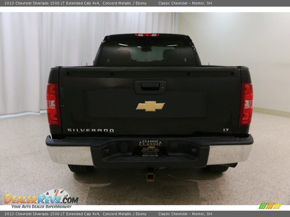 2013 Chevrolet Silverado 1500 LT Extended Cab 4x4 Concord Metallic / Ebony Photo #14