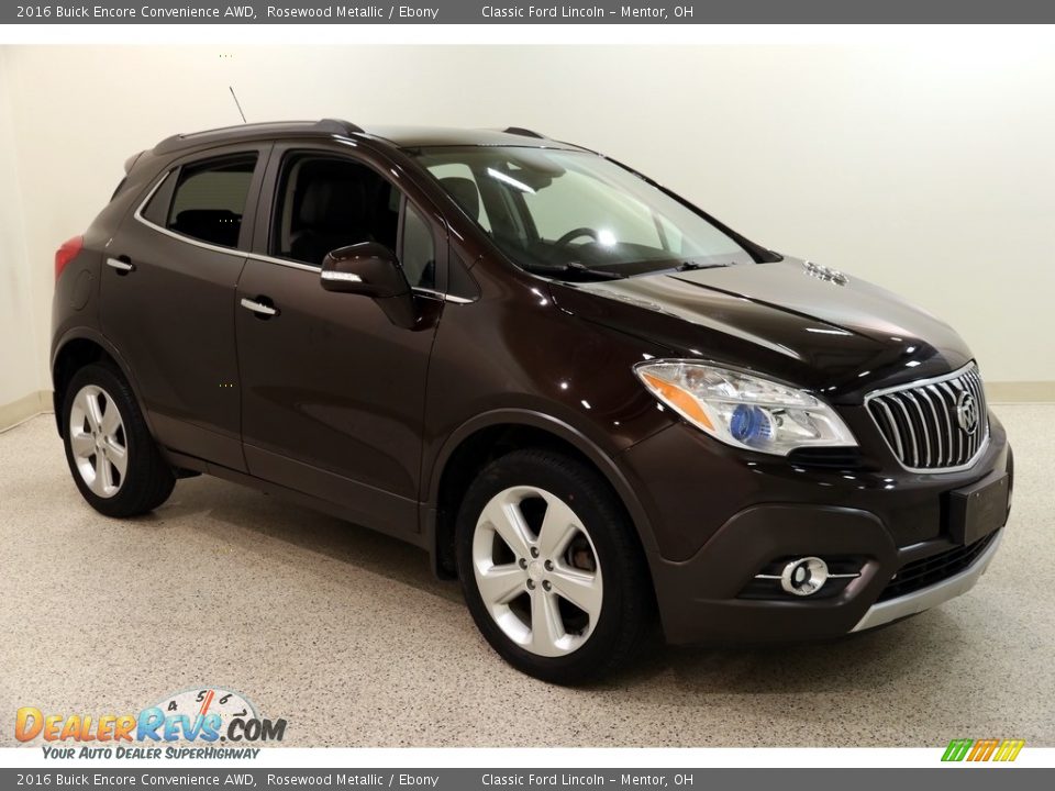 2016 Buick Encore Convenience AWD Rosewood Metallic / Ebony Photo #1