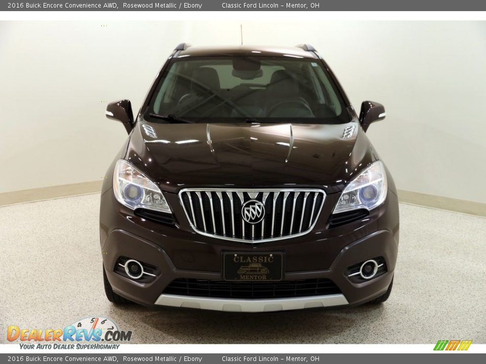2016 Buick Encore Convenience AWD Rosewood Metallic / Ebony Photo #2
