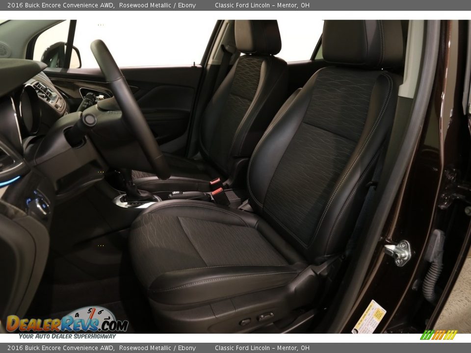 2016 Buick Encore Convenience AWD Rosewood Metallic / Ebony Photo #5