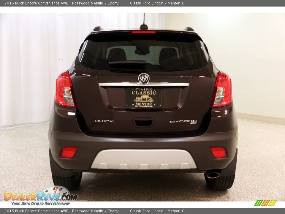2016 Buick Encore Convenience AWD Rosewood Metallic / Ebony Photo #17