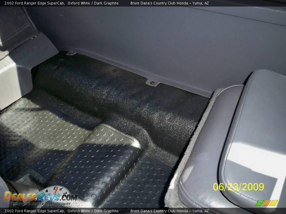 2002 Ford Ranger Edge SuperCab Oxford White / Dark Graphite Photo #6
