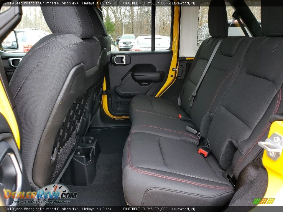 2019 Jeep Wrangler Unlimited Rubicon 4x4 Hellayella / Black Photo #7
