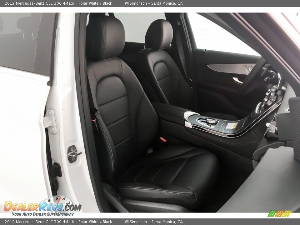 2019 Mercedes-Benz GLC 300 4Matic Polar White / Black Photo #5