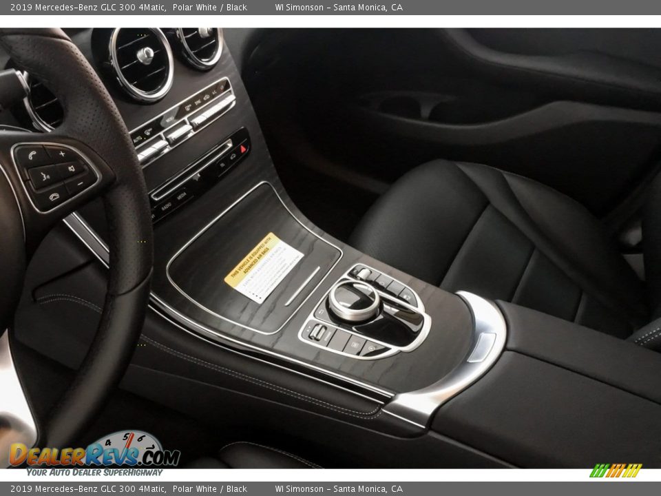2019 Mercedes-Benz GLC 300 4Matic Polar White / Black Photo #7