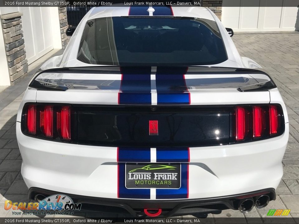2016 Ford Mustang Shelby GT350R Oxford White / Ebony Photo #8