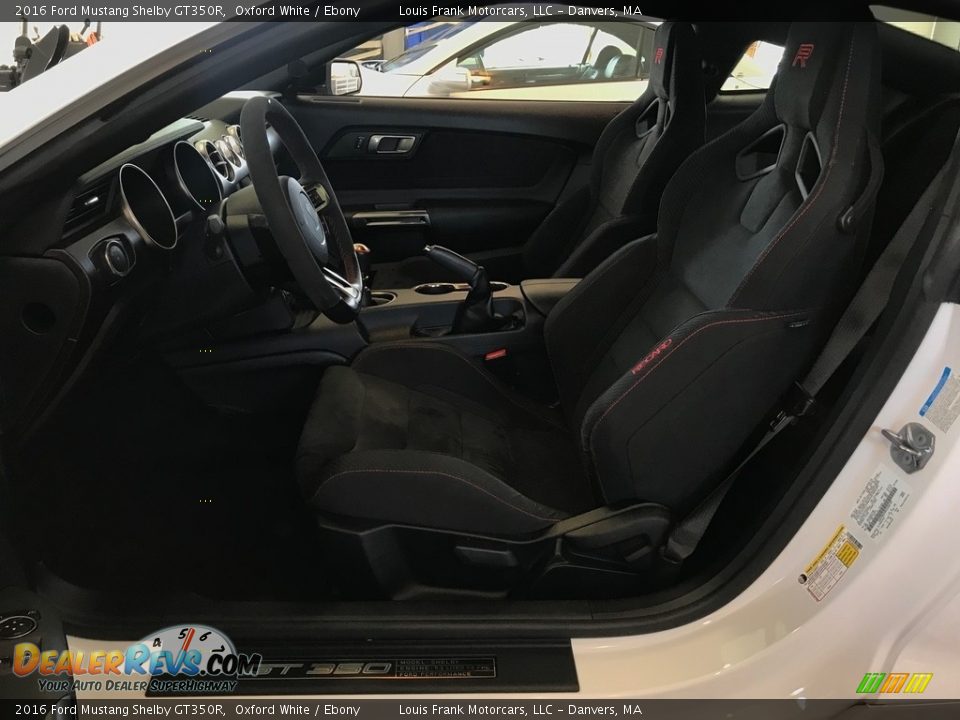 2016 Ford Mustang Shelby GT350R Oxford White / Ebony Photo #11