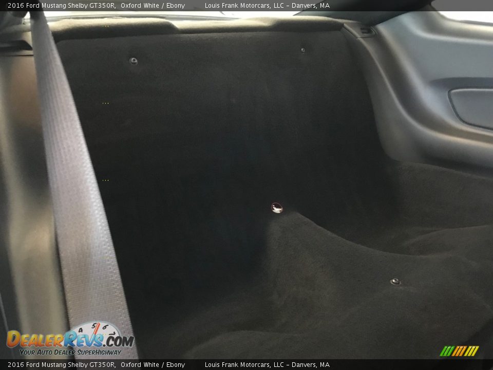 2016 Ford Mustang Shelby GT350R Oxford White / Ebony Photo #14