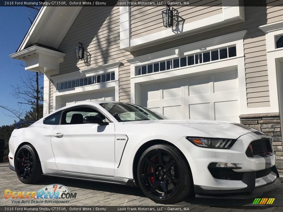 2016 Ford Mustang Shelby GT350R Oxford White / Ebony Photo #16