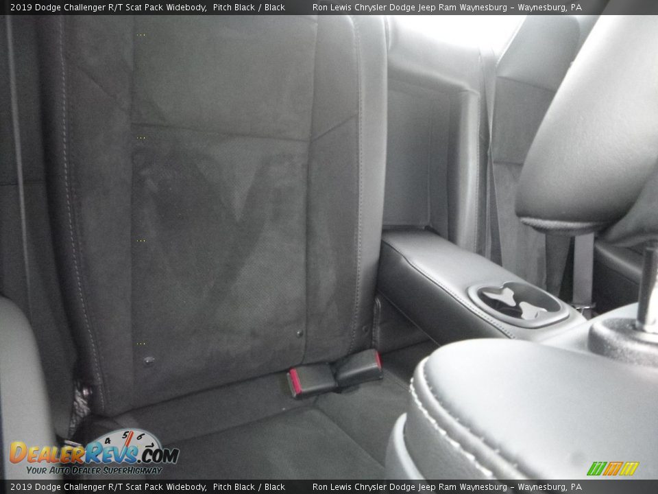 2019 Dodge Challenger R/T Scat Pack Widebody Pitch Black / Black Photo #9