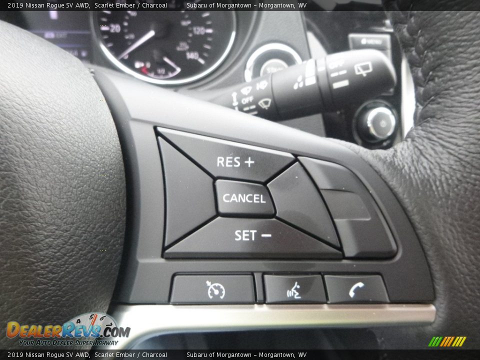 2019 Nissan Rogue SV AWD Steering Wheel Photo #18