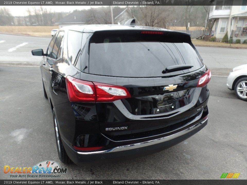 2019 Chevrolet Equinox LT AWD Mosaic Black Metallic / Jet Black Photo #6