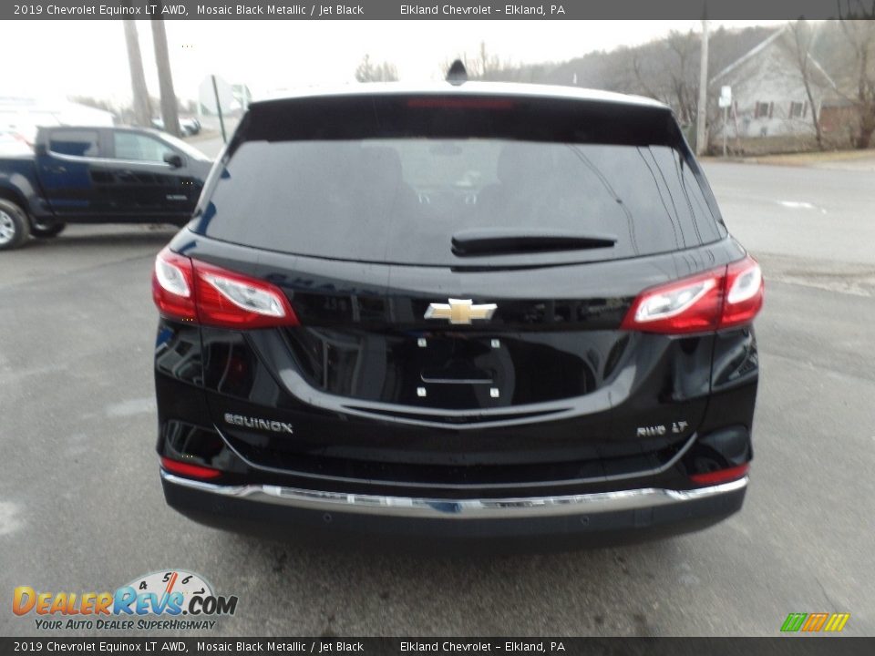2019 Chevrolet Equinox LT AWD Mosaic Black Metallic / Jet Black Photo #7