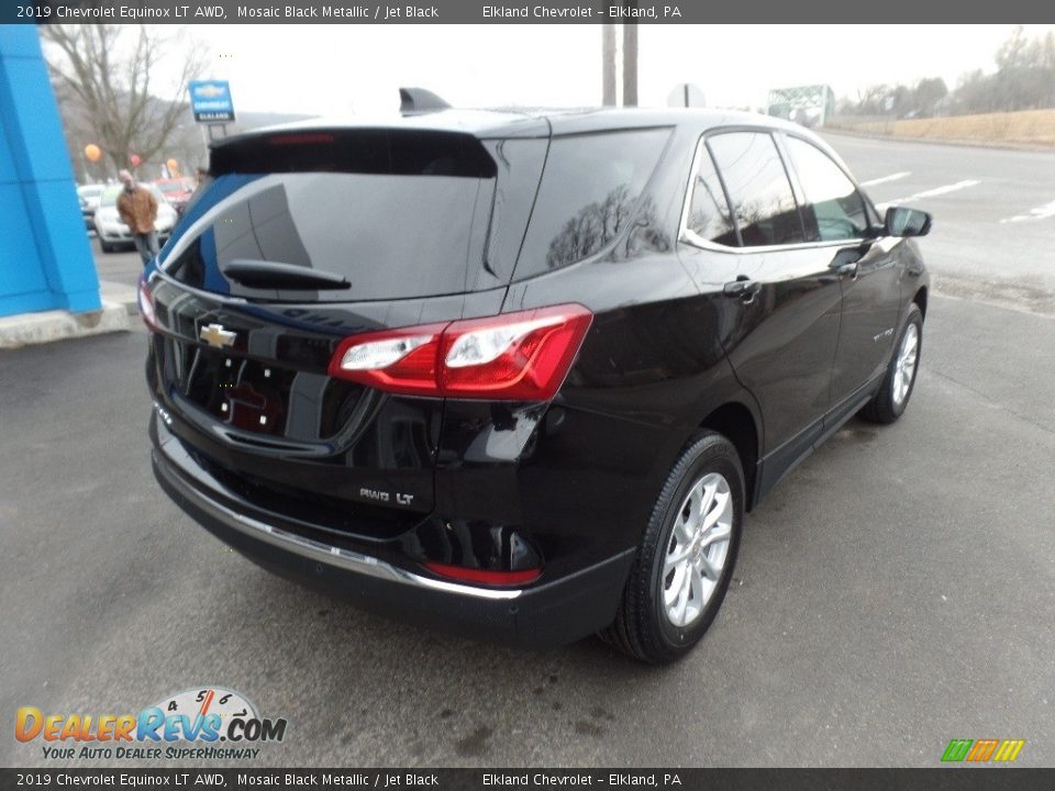 2019 Chevrolet Equinox LT AWD Mosaic Black Metallic / Jet Black Photo #8