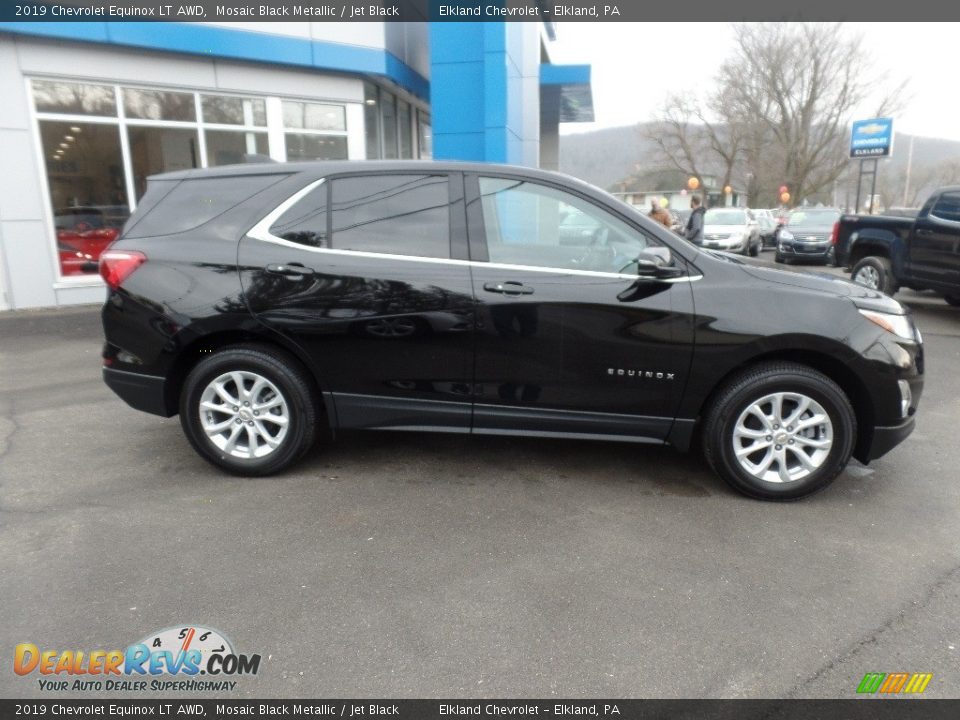 2019 Chevrolet Equinox LT AWD Mosaic Black Metallic / Jet Black Photo #9