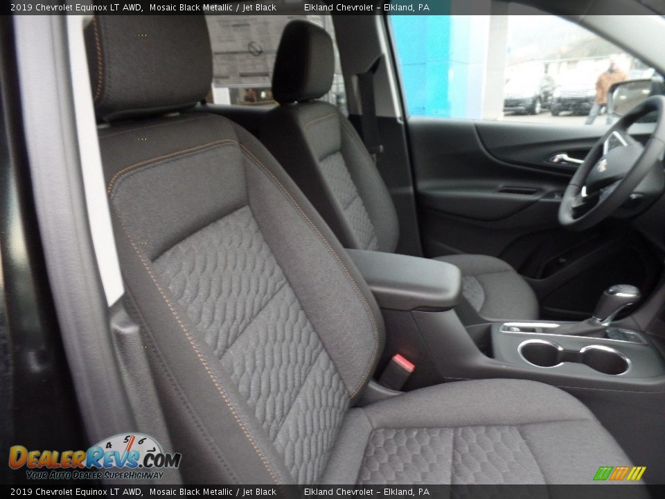 2019 Chevrolet Equinox LT AWD Mosaic Black Metallic / Jet Black Photo #11